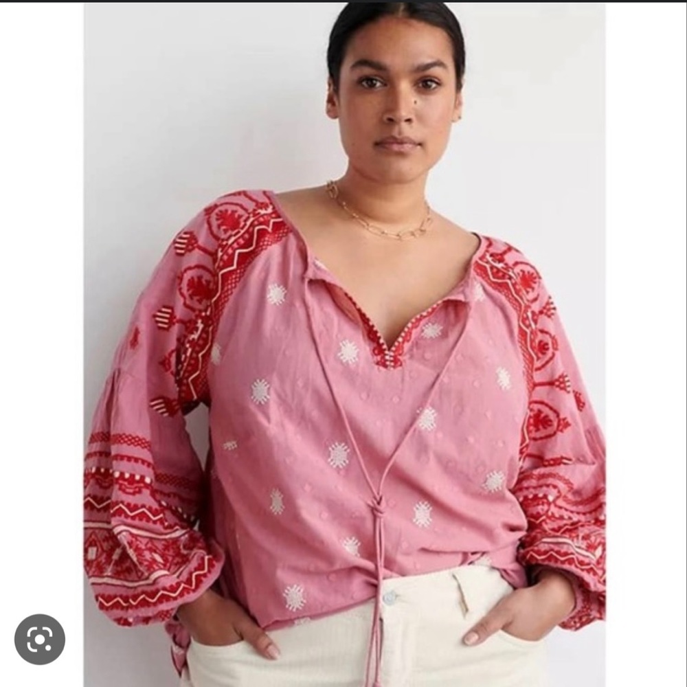 Anthropologie 2 Blouse Bundle - image 1